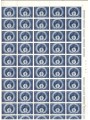 ITALY 1967 Italian Geographical Society 1 full sheet MNH**