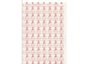 ITALIA 1968 Gioacchino Rossini 1 foglio intero MNH**