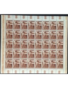 ITALY 1958 Giovanni Fattori 1 full sheet MNH**