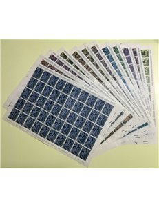 SAN MARINO 1970 Segni dello zodiaco 12 fogli interi MNH**