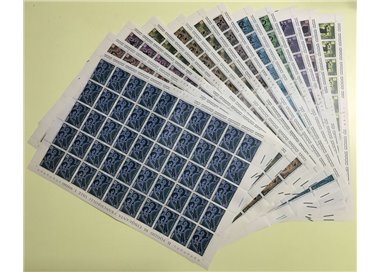 SAN MARINO 1970 Segni dello zodiaco 12 fogli interi MNH**