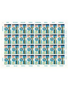 ITALY 1991 Sampdoria Italian Champion 1 full sheet MNH**