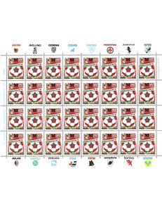 ITALY 1988 Milan Italian Champion 1 full sheet MNH**