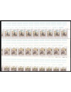 ITALY 1974 Fountains 3 full sheets MNH**