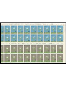 ITALY 1970 Anniversary of the UN 2 full sheets MNH**