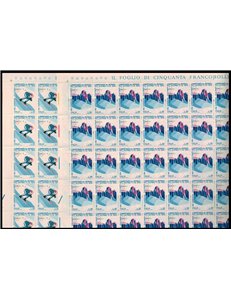 ITALY 1970 Alpine Ski World Championships 2 full sheets MNH**