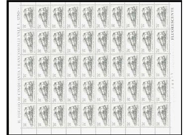 ITALIA 1970 Giornata del francobollo 1 foglio intero MNH**