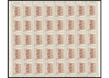 ITALY 1970 Jacopo Tatti known as Sansovino 1 full sheet MNH**