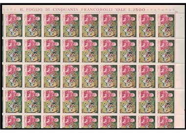ITALY 1970 Maria Montessori 1 full sheet MNH**