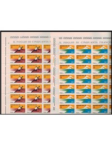 ITALY 1970 Turin Universiade 2 full sheets MNH**