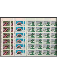 ITALY 1972 Alpine Corps 3 full sheets MNH**