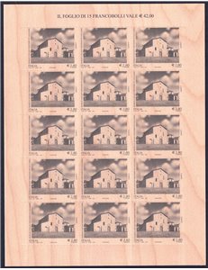ITALIA 2007 Basilica di S. Vincenzo in Galliano, 1 foglio intero MNH**