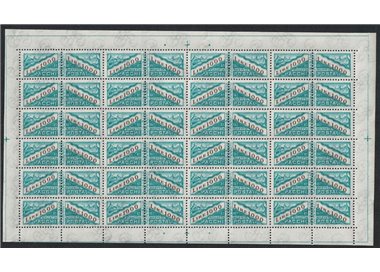 SAN MARINO 1967 Pacchi postali (£ 1000) 1 foglio intero