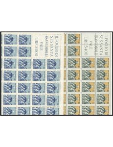 ITALY 1972 Don Luigi Orione 2 full sheets MNH**