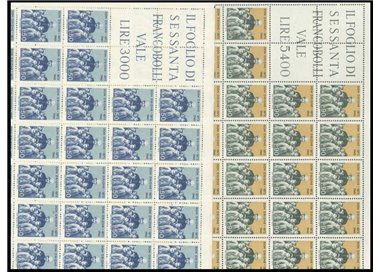ITALY 1972 Don Luigi Orione 2 full sheets MNH**