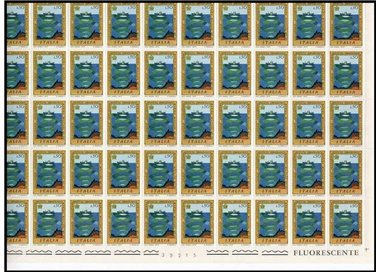 ITALY 1973 Hydrographic Institute 1 full sheet MNH**