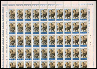 ITALIA 1973 Salviamo Venezia £ 90 1 foglio intero MNH**