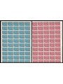 ITALY 1968 Europe 2 full sheets MNH**