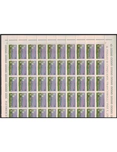 ITALIA 1968 Telecomunicazioni spaziali 1 foglio intero MNH**