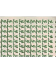 ITALIA 1969 San Giorgio 1 foglio intero MNH**