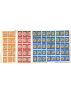 VATICAN 1970 Vatican Council I 3 full sheets MNH**