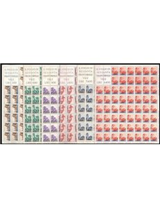 SAN MARINO 1966 Views 6 full sheets MNH**