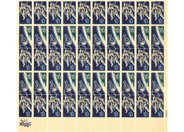 USA 1967 Lavoro nello Spazio (Capsule Gemini) 1 foglio intero MNH**