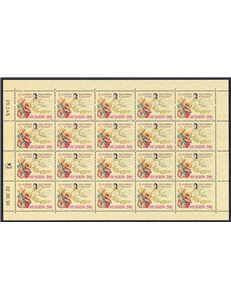SAN MARINO 1990 Colombian Celebrations (£2000) 1 full sheet MNH**
