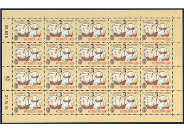 SAN MARINO 1991 Colombian Celebrations (£3000) 1 full sheet MNH**