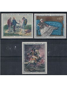 FRANCE 1962 Art (complete year) 3v MNH**