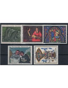 FRANCIA 1966 Arte (annata completa) 5v MNH**