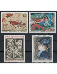 FRANCIA 1968 Arte (annata completa) 4v MNH**