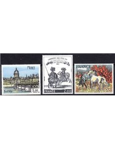 FRANCE 1978 Art (complete year) 3v MNH**