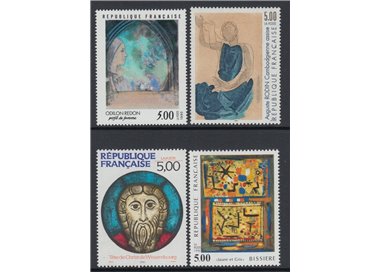 FRANCIA 1990 Arte (annata completa) 4v MNH**