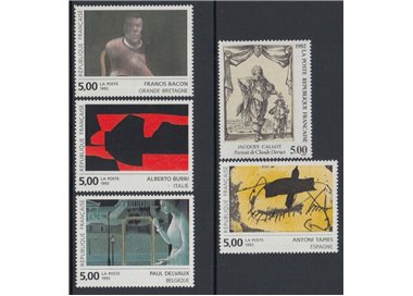 FRANCE 1992 Arte (complete year) 5v MNH**