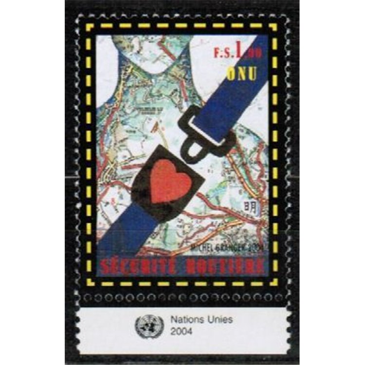 ONU GINEVRA 2004 Sicurezza stradale MNH**