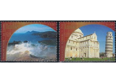 ONU GINEVRA 2002 Patrimonio mondiale (Italia) 2v MNH**