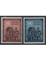 UN NEW YORK 1953 Protection of Refugees 2v MNH**