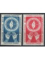 UN NEW YORK 1953 Human Rights Day 2v MNH**