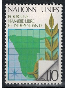 ONU GINEVRA 1979 Namibia libera e indipendente MNH**