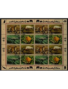 UN GENEVA 1994 Protection of Nature (2nd series) m/s us