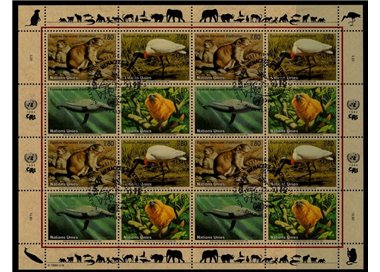 UN GENEVA 1994 Protection of Nature (2nd series) m/s us