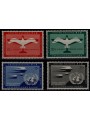 UN NEW YORK 1951 Airmail 4v MNH**