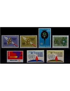 ONU GINEVRA 1973 Annata completa 7v MNH**
