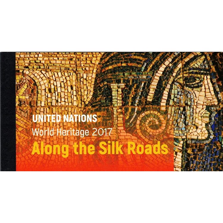 UN NEW YORK 2017 The Silk Road (UNESCO) booklet MNH**