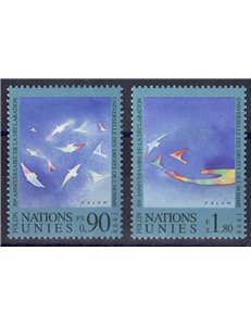 ONU GINEVRA 1998 Diritti dell'Uomo 2v MNH**