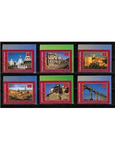 ONU VIENNA 2000 Patrimonio mondiale (Spagna) 6v MNH**