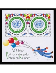 UN VIENNA 2001 Postal Administration s/s MNH**