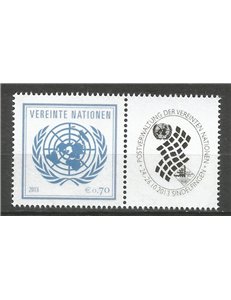 ONU VIENNA 2013 Emblema MNH**