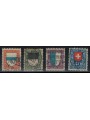 SVIZZERA 1922 Pro Juventute 4v us
